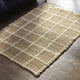 Jute Check Rug - Natural - DUSK