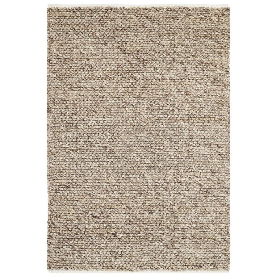 Kendal Hand Woven Wool Rug - Taupe - DUSK