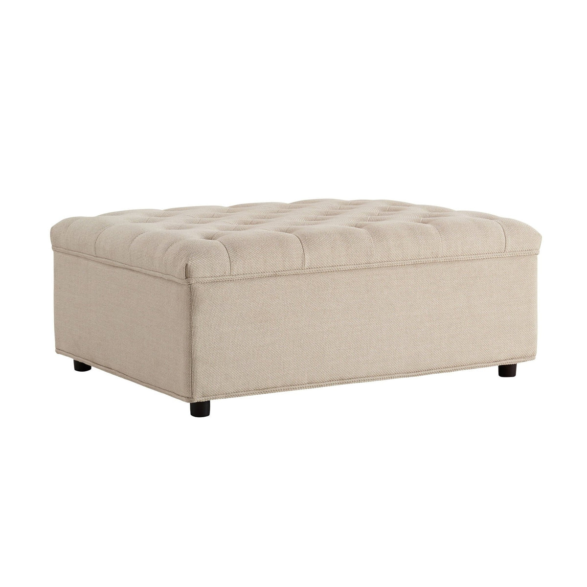 Kennadi Single Sofa Bed Pouffe - Beige - DUSK