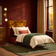 Kennadi Single Sofa Bed Pouffe - Muted Gold - DUSK