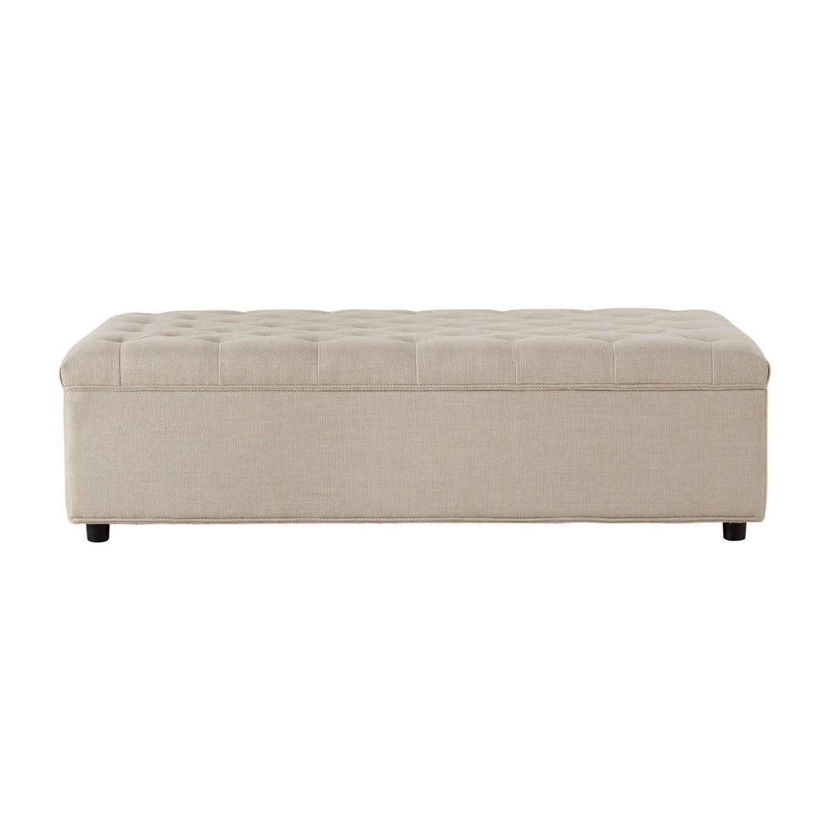 Kennadi Small Double Pouffe Sofa Bed - Beige - DUSK