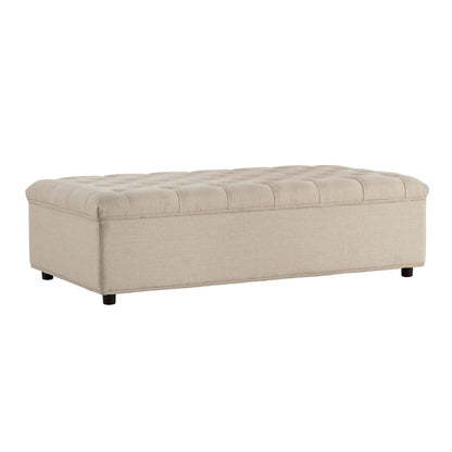 Kennadi Small Double Pouffe Sofa Bed - Beige - DUSK