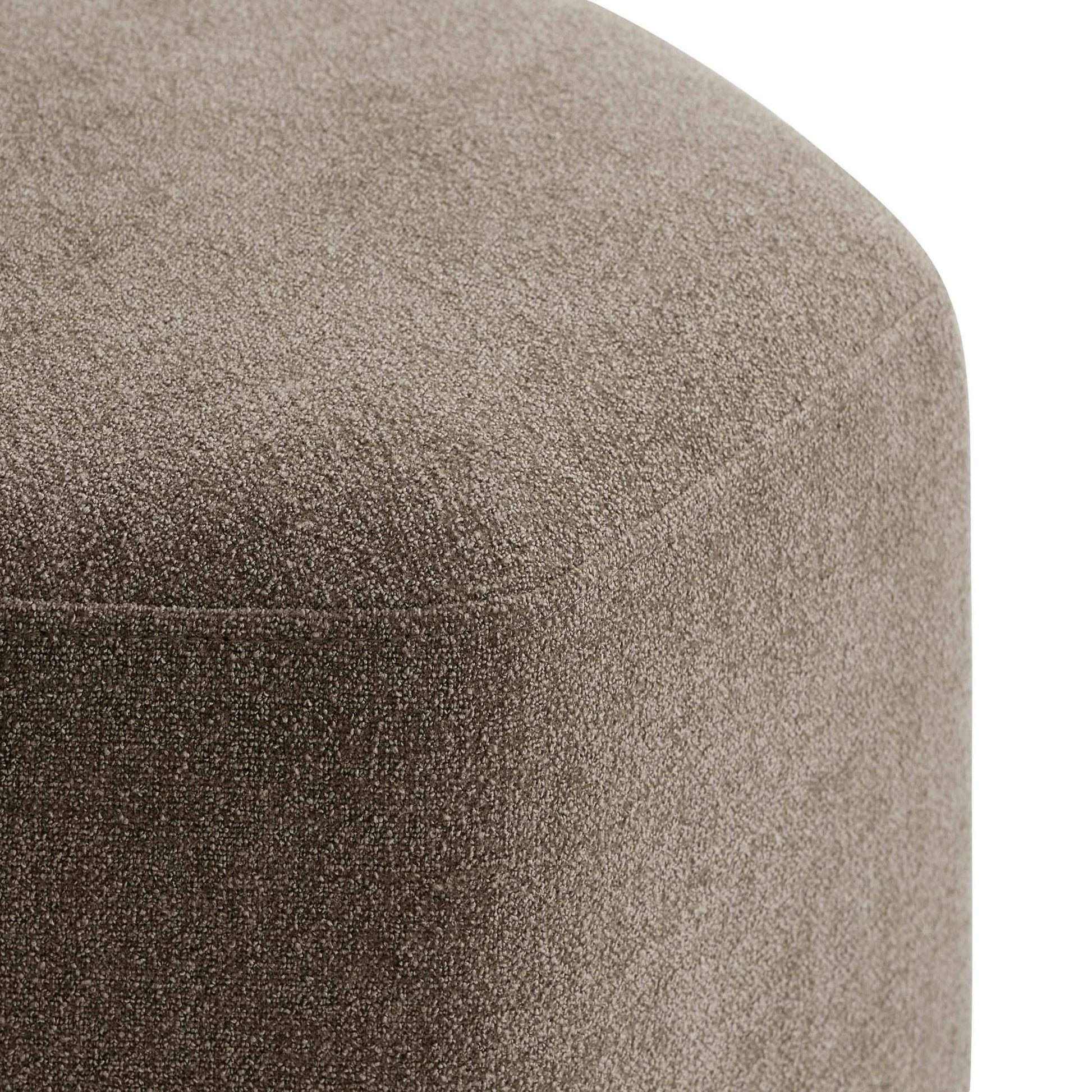Kirsten Stool - Chenille Mushroom - DUSK