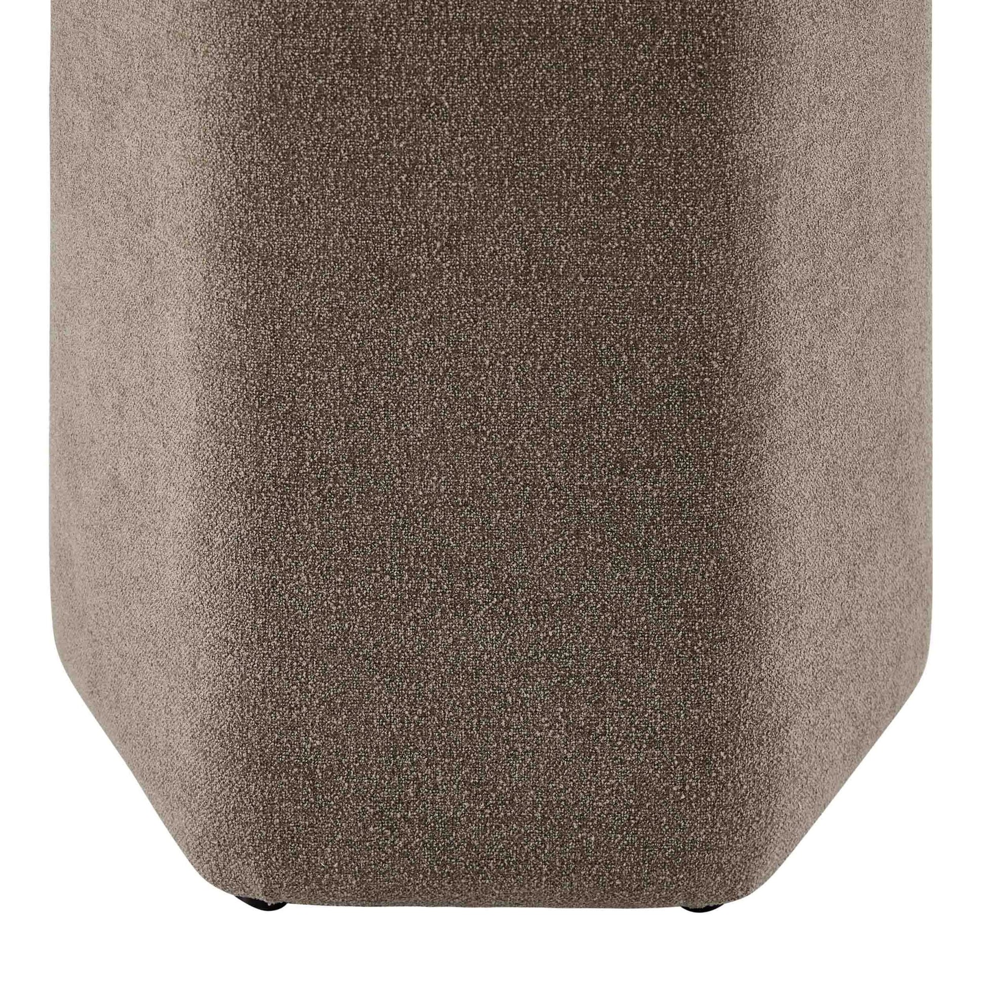 Kirsten Stool - Chenille Mushroom - DUSK