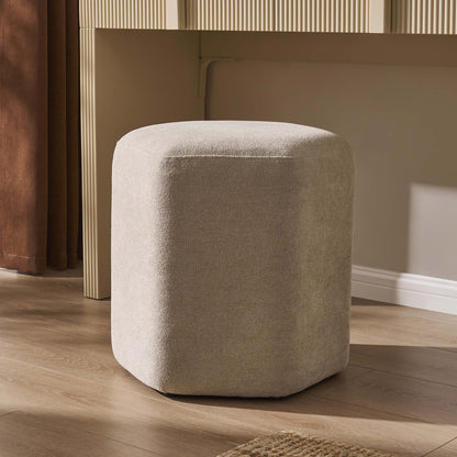 Kirsten Stool - Chenille Oatmeal - DUSK