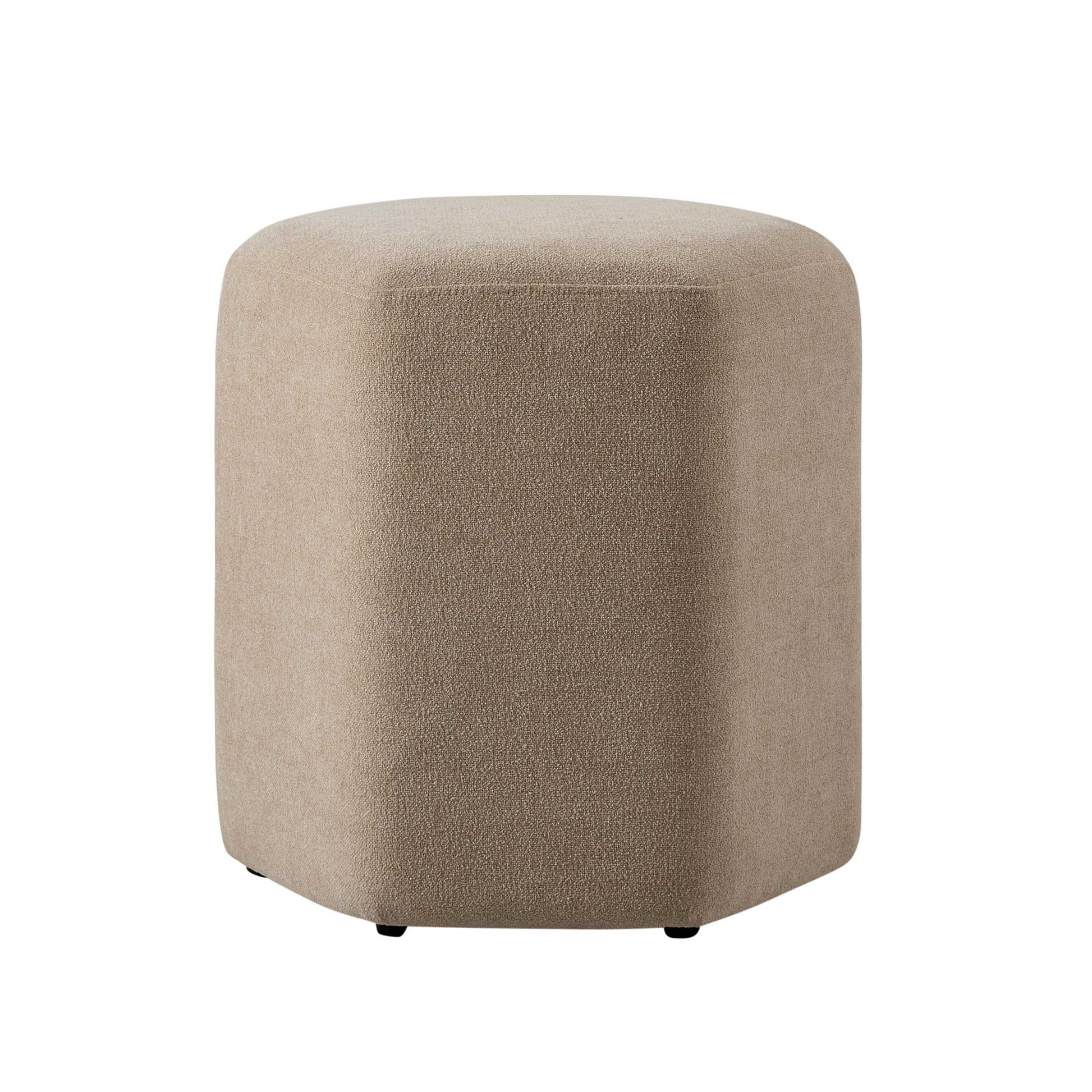 Kirsten Stool - Chenille Oatmeal - DUSK