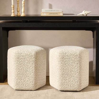 Kirsten Stool - Popcorn Teddy - DUSK