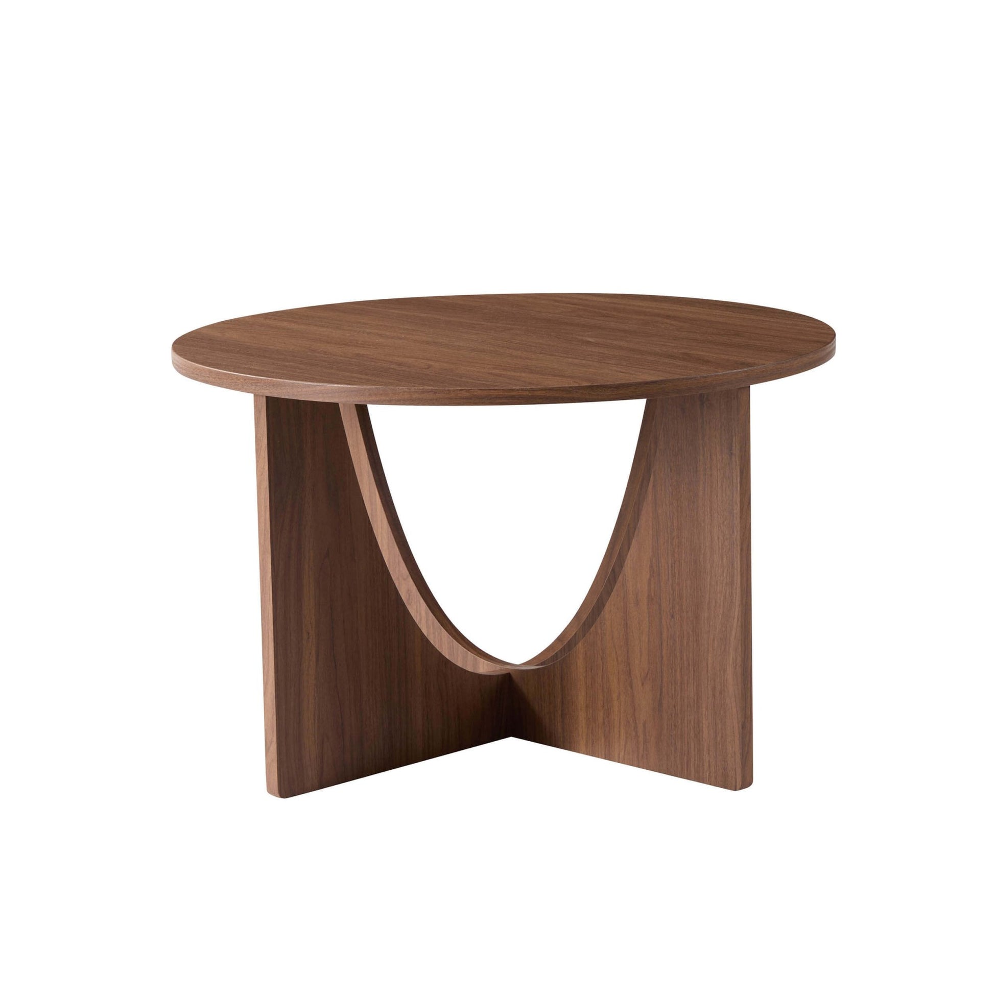 Lana Round Coffee Table - Medium Wood - DUSK