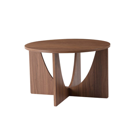 Lana Round Coffee Table - Medium Wood - DUSK