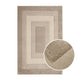 Lara Bordered Rug - Taupe - DUSK