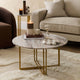 Leana Round Coffee Table - Marble - DUSK