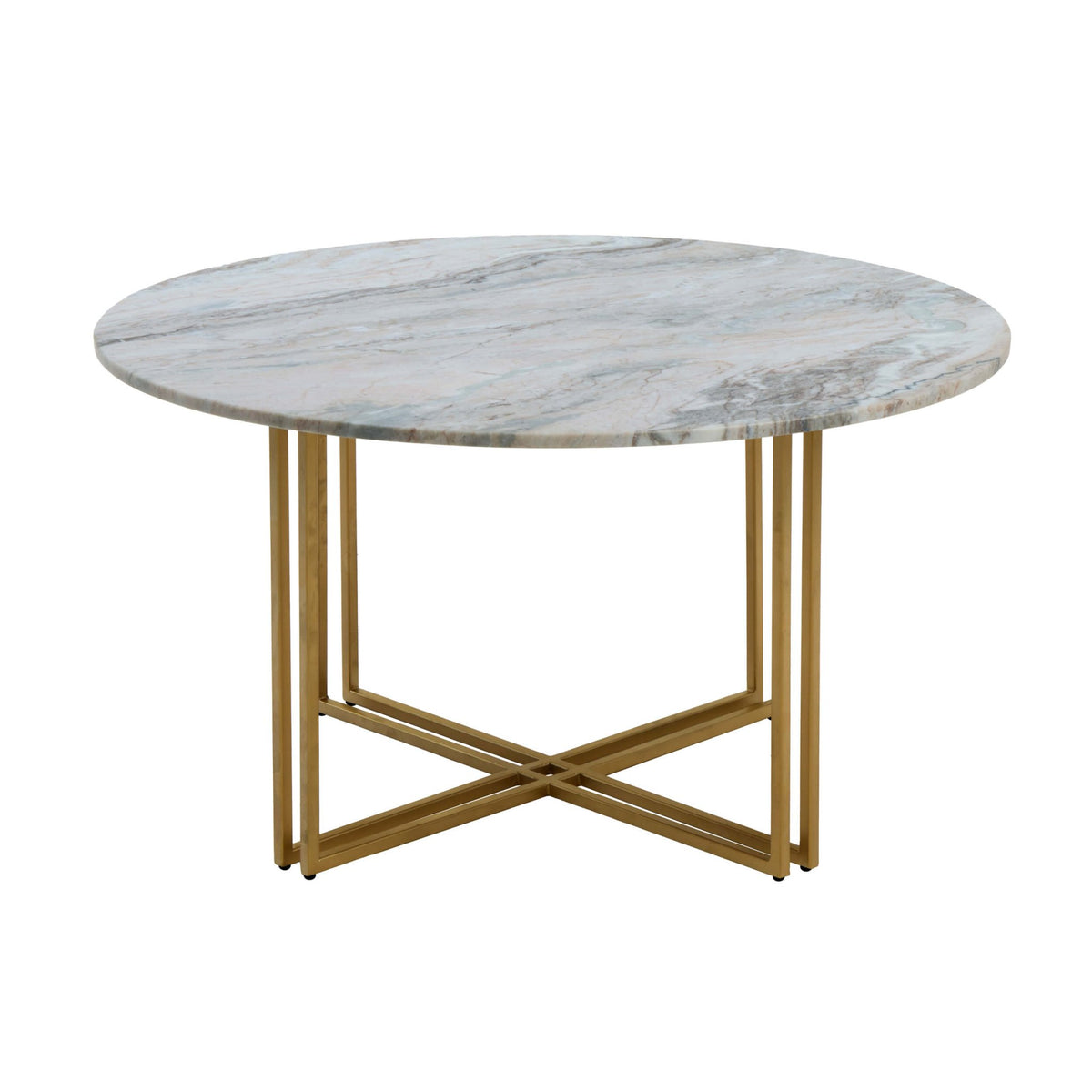 Leana Round Coffee Table - Marble - DUSK
