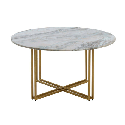 Leana Round Coffee Table - Marble - DUSK