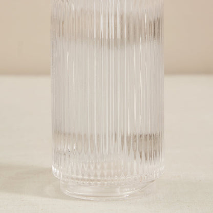 Lena Ribbed Glass Accessories Bundle - Set of 2 - DUSK