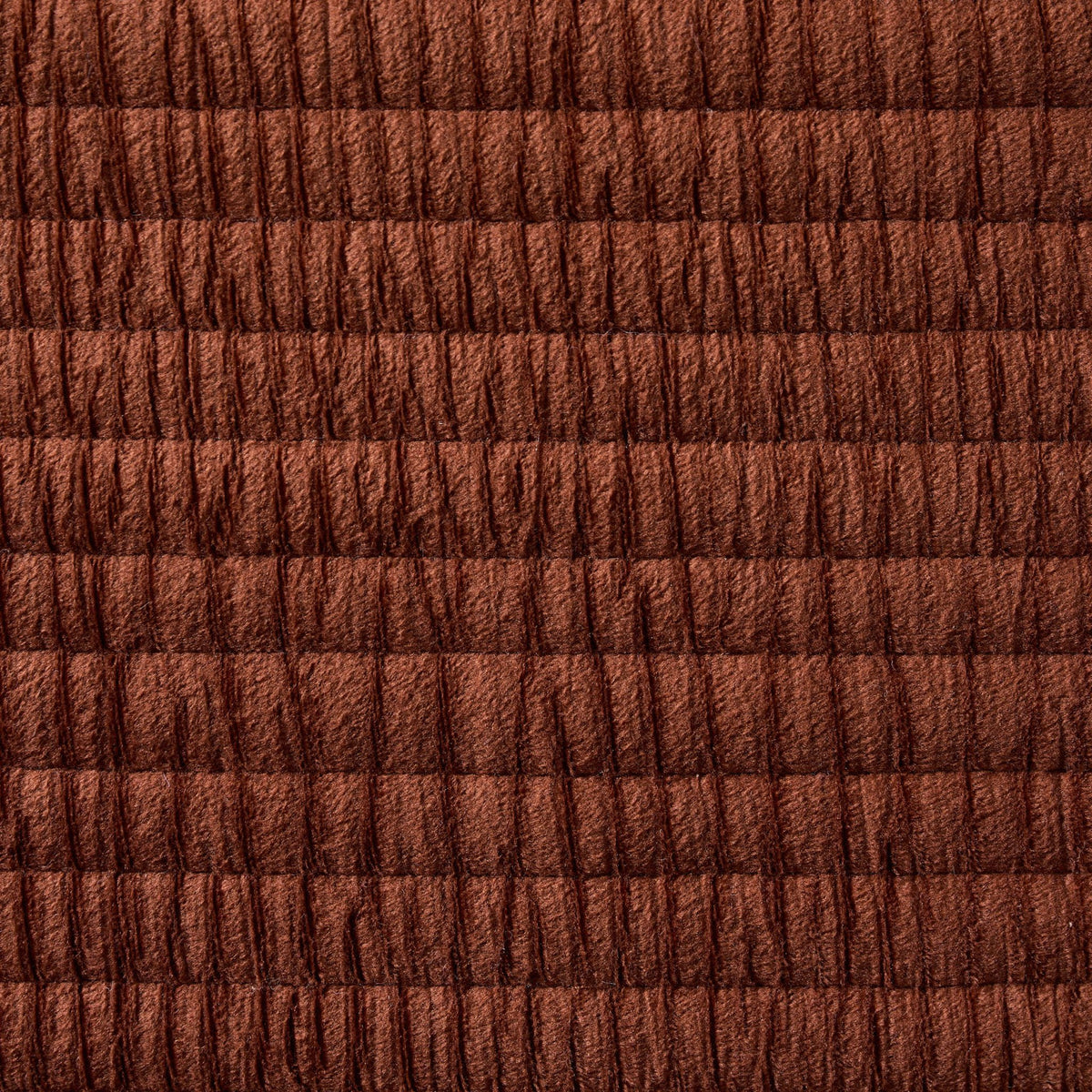 Leona Luxury Quilted Velvet Cushion Cover - Rust - DUSK