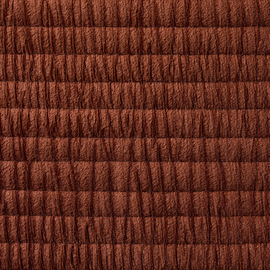 Leona Luxury Quilted Velvet Cushion Cover - Rust - DUSK