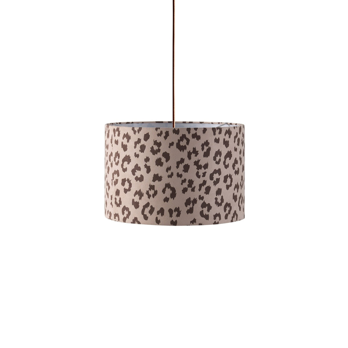 Leopard Print Ceiling Shade - Natural/Brown - DUSK