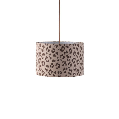 Leopard Print Ceiling Shade - Natural/Brown - DUSK