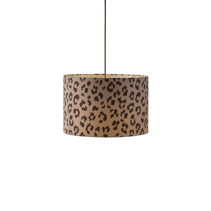 Leopard Print Ceiling Shade - Natural/Brown - DUSK
