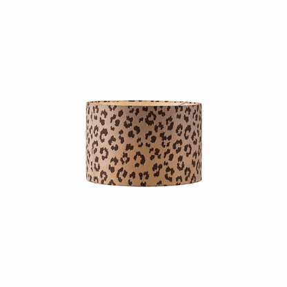 Leopard Print Floor Shade - Natural/Brown - DUSK