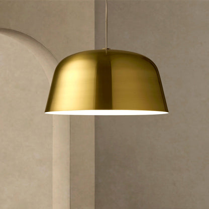 Lexi Easy Fit Shade Brushed Brass - Gold - DUSK