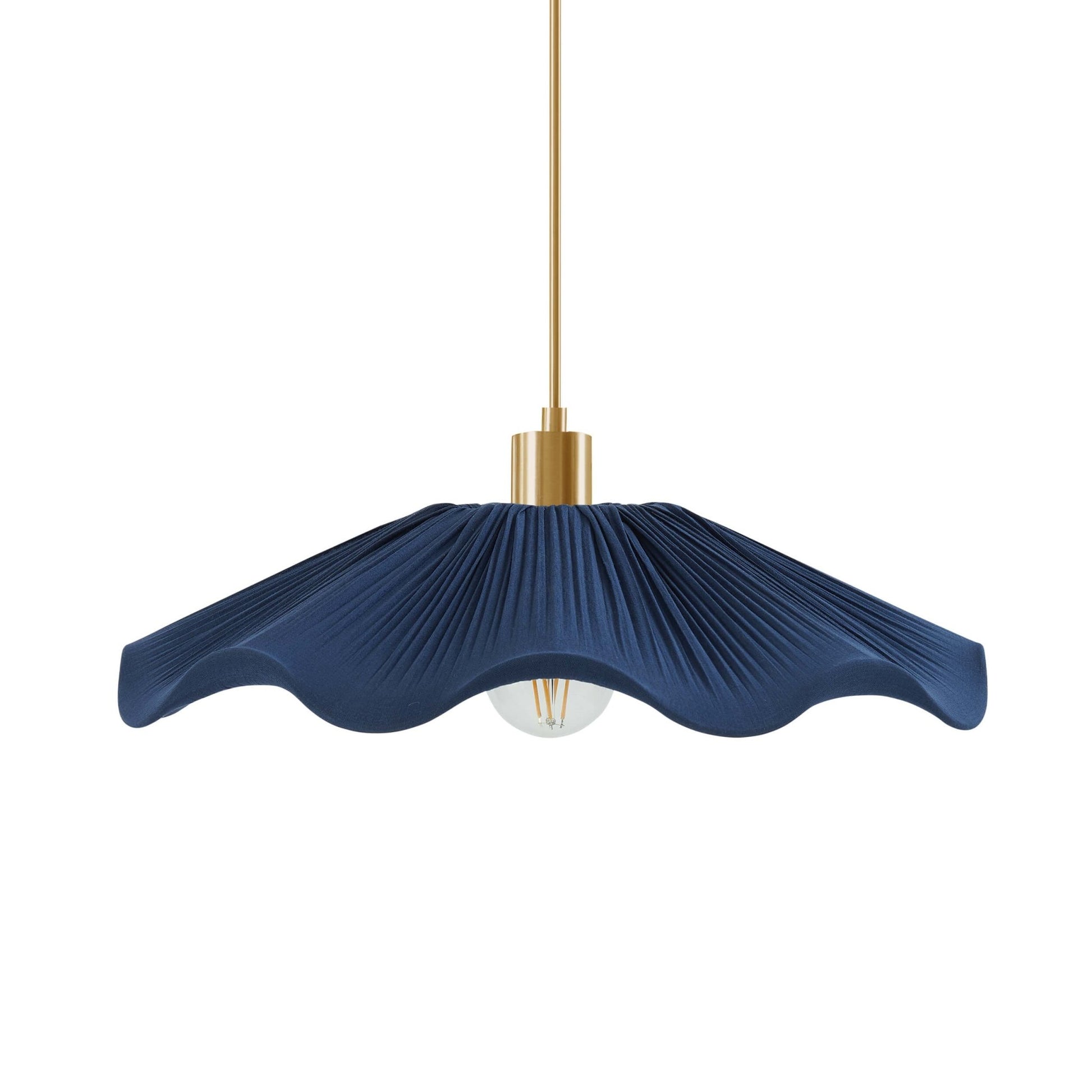 Libby Fabric Ceiling Shade - Navy - DUSK