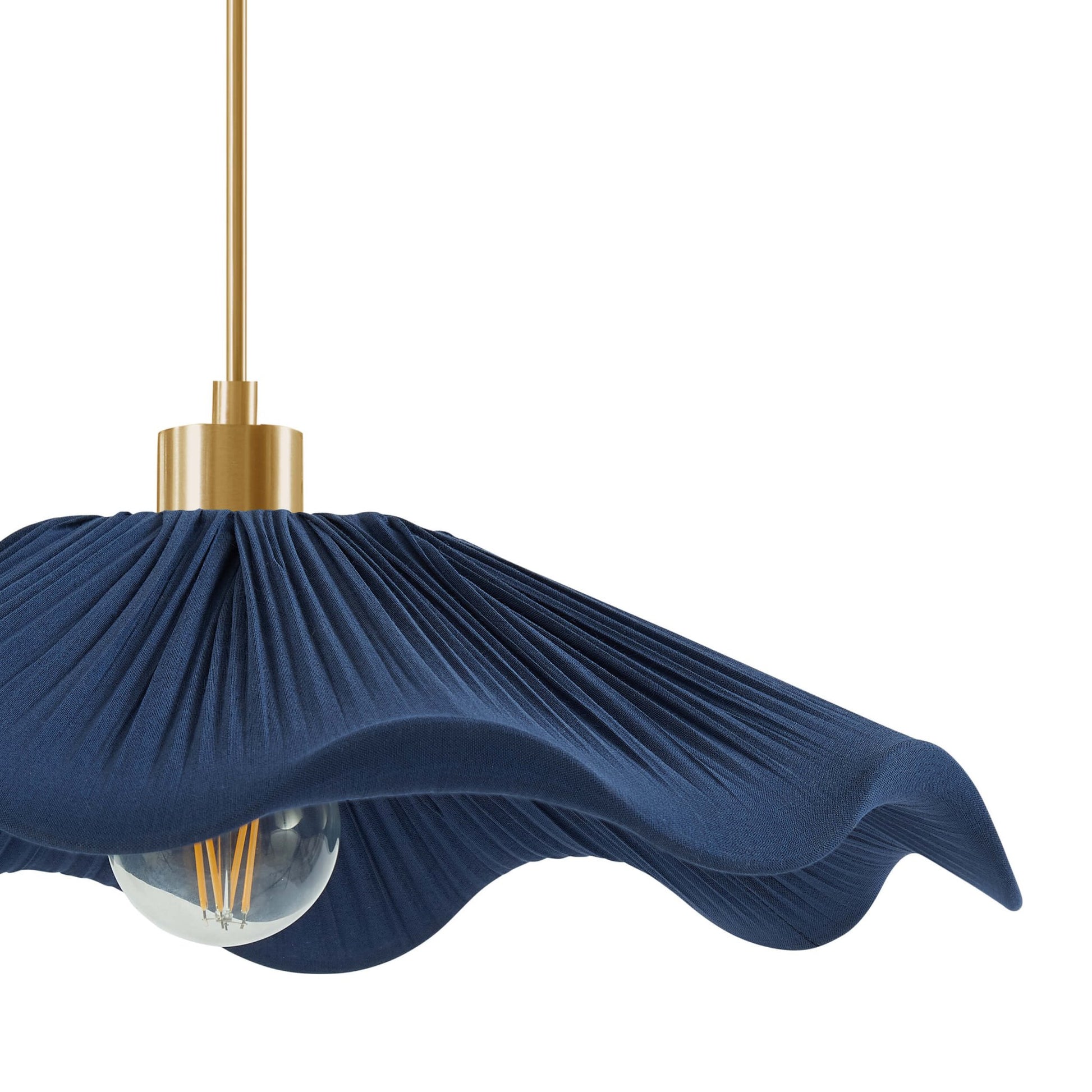 Libby Fabric Ceiling Shade - Navy - DUSK