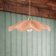 Libby Fabric Ceiling Shade - Pink - DUSK