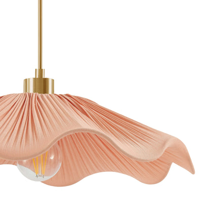 Libby Fabric Ceiling Shade - Pink - DUSK