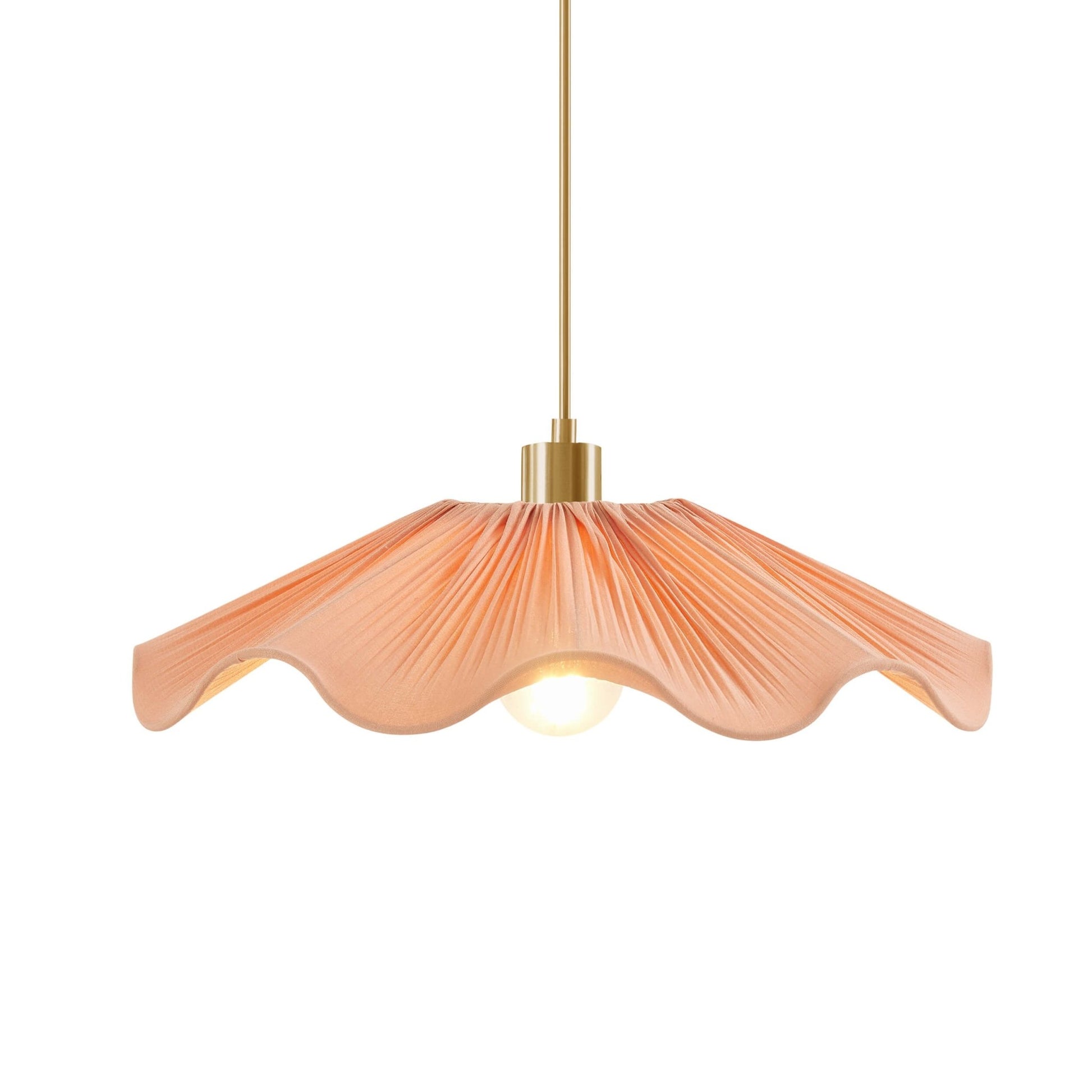 Libby Fabric Ceiling Shade - Pink - DUSK