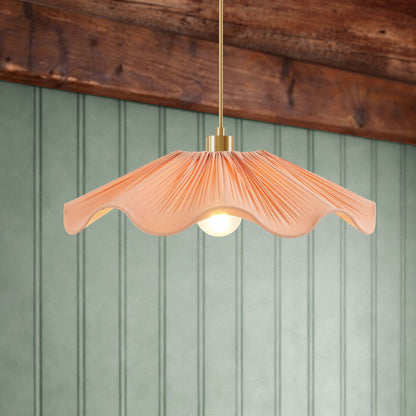 Libby Fabric Ceiling Shade - Pink - DUSK