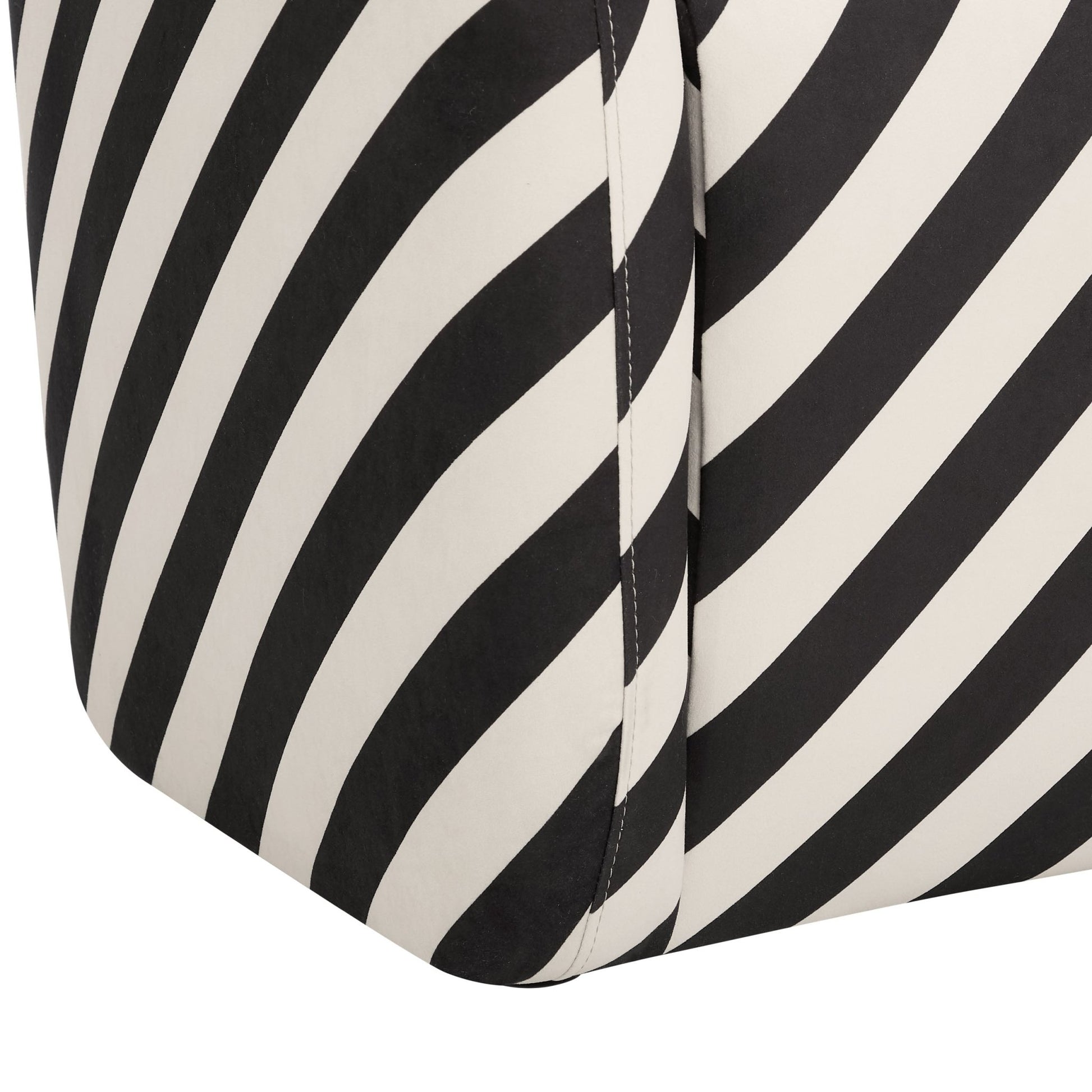 Liberty Accent Chair - Mono Stripe - DUSK