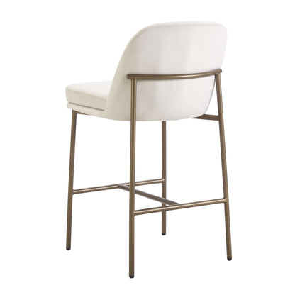 Lily Set of 2 Barstools - Ecru - DUSK