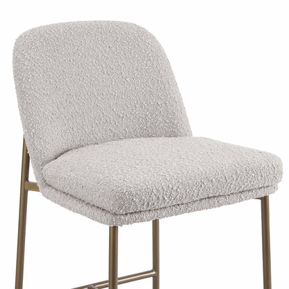 Lily Set of 2 Barstools - Taupe Boucle - DUSK