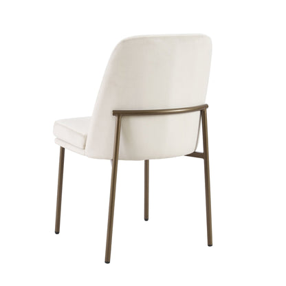 Lily Set of 2 Dining Chairs - Ecru - DUSK