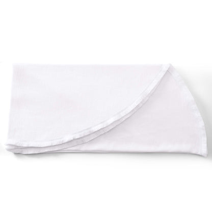 Linen Blend Circle Table Cloth - White - DUSK