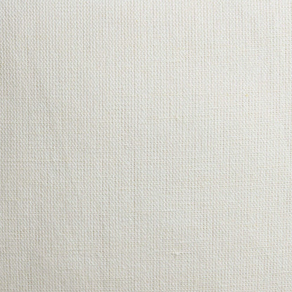 Linen Blend Scallop Edge Cushion Cover - Natural/Black - DUSK