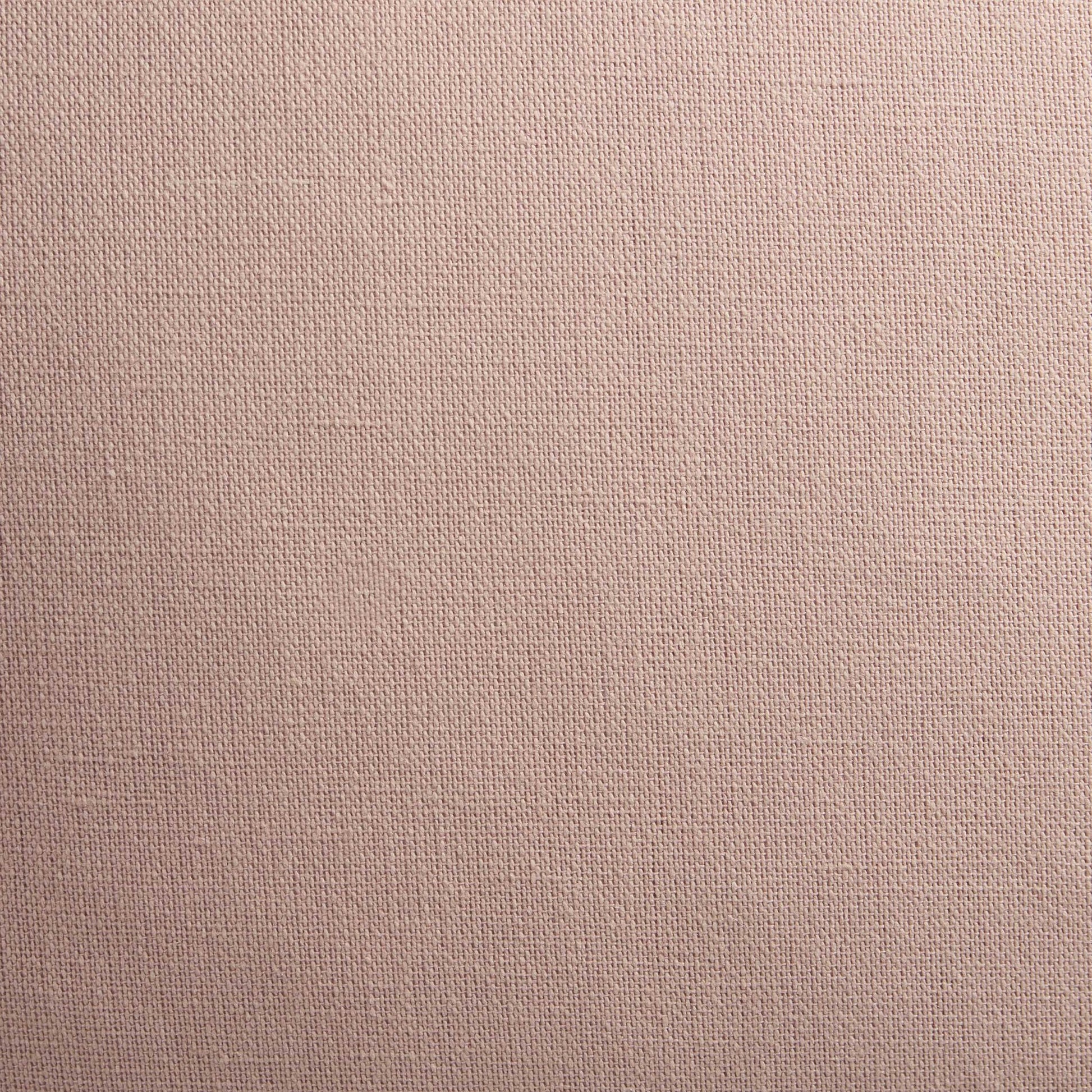 Linen Blend Scallop Edge Sofa Cushion Cover - Pink/ Red - DUSK