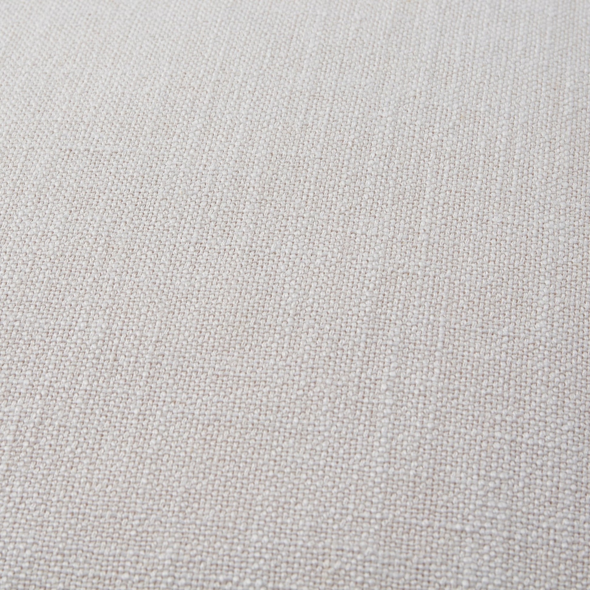 Linen Look Piped Edge Sofa Cushion Cover - Stone/Black - DUSK