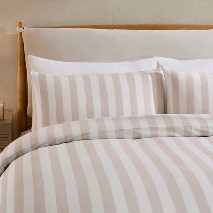 Livia Duvet Cover & Pillowcase Set - Natural - DUSK