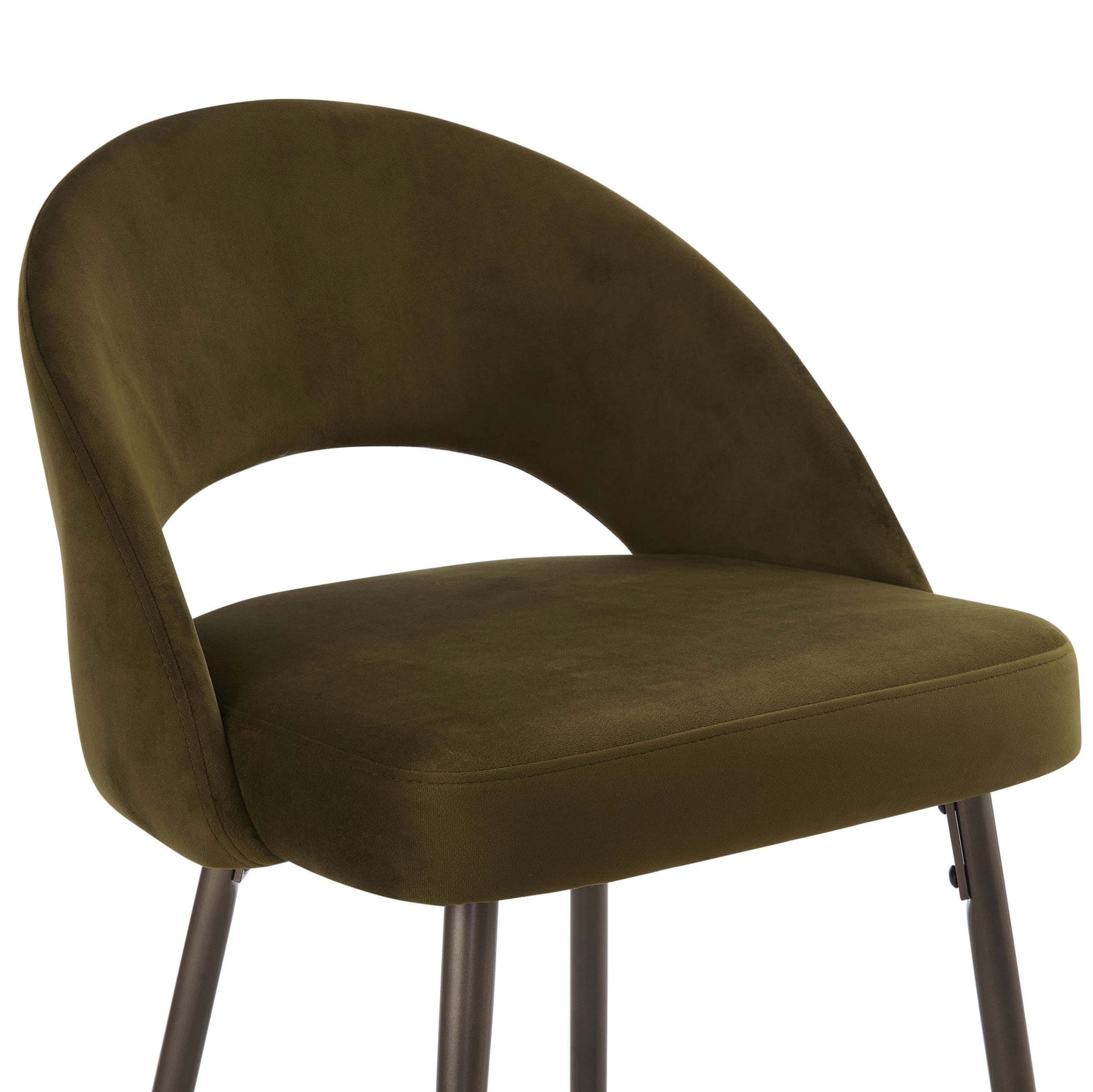 Lola Set of 2 Barstools - Rich Green - DUSK
