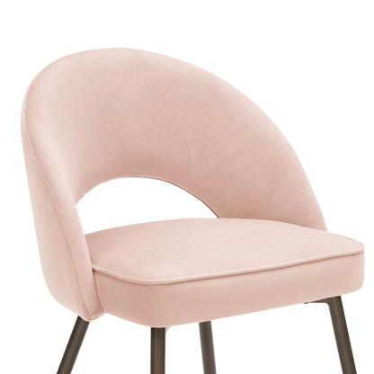 Lola Set of 2 Dining Chairs - Blush - DUSK