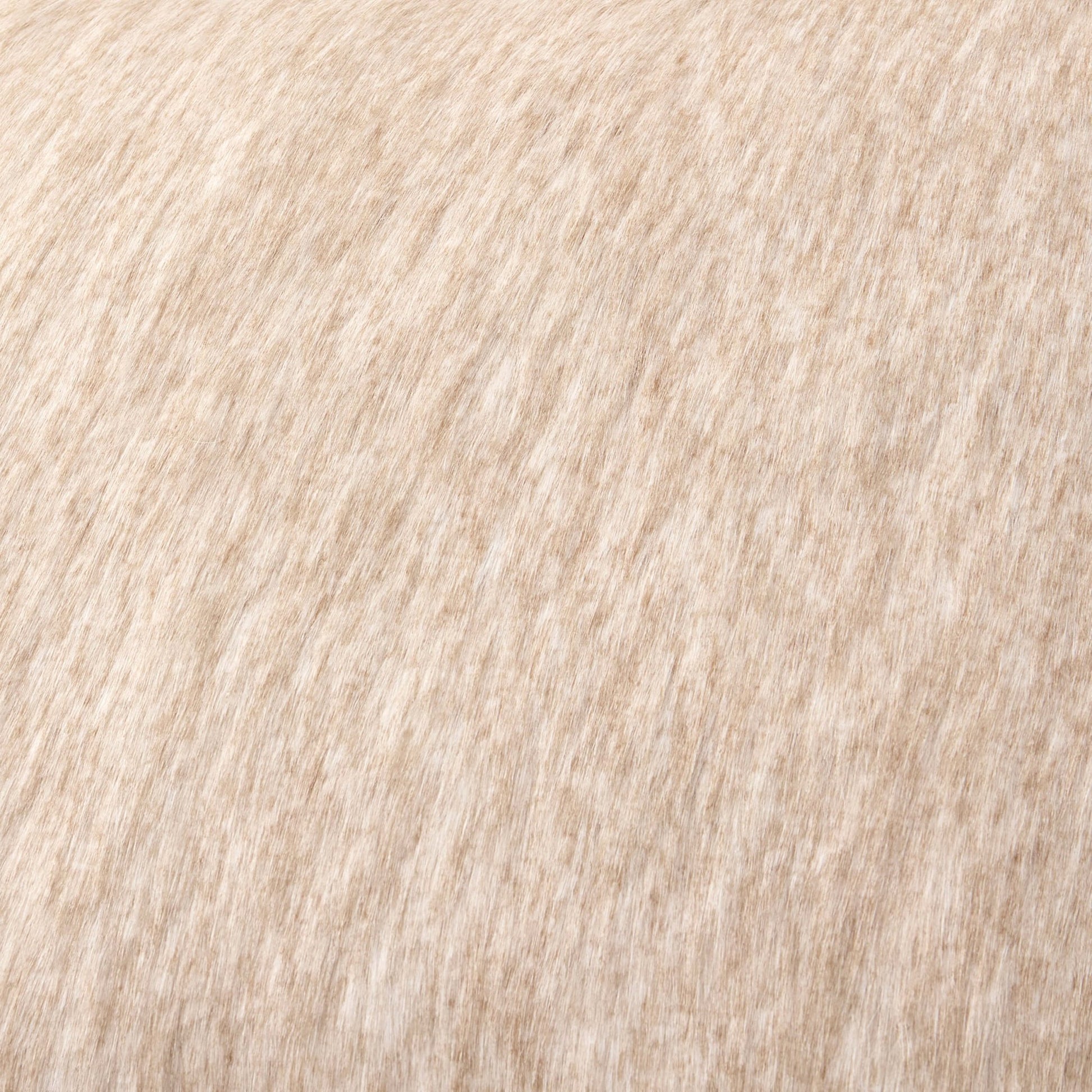 Long Faux Fur Sofa Cushion Cover - Natural - DUSK