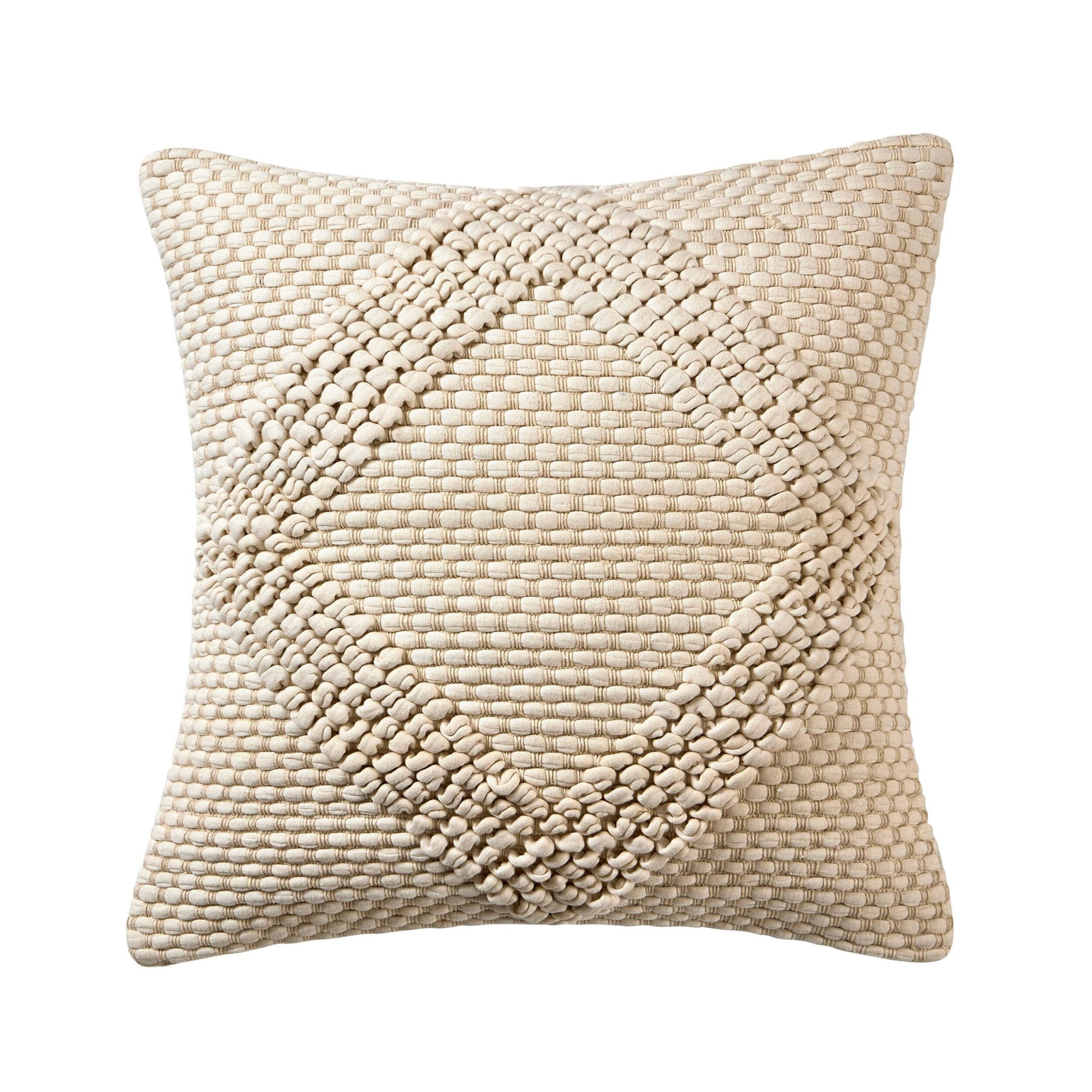 Loop Pattern Sofa Cushion Cover - Off White - DUSK