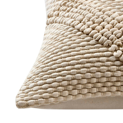 Loop Pattern Sofa Cushion Cover - Off White - DUSK