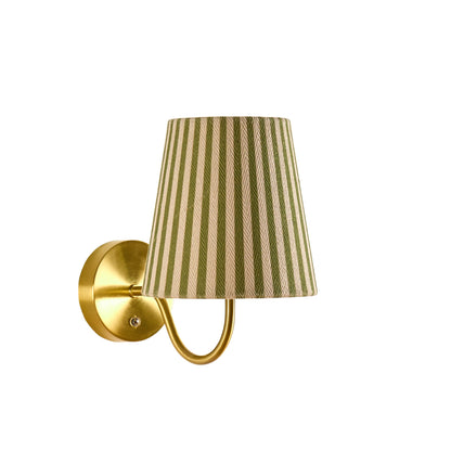 Lucia Rechargeable Striped Wall Light - Green - DUSK
