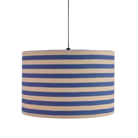 Lucia Striped Ceiling Shade - Blue/White - DUSK