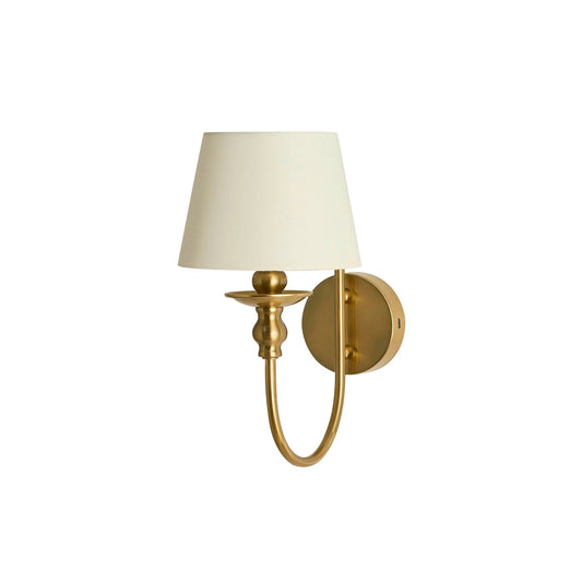 Lucille Ornate LED Rechargeable Wall Light - Brass - DUSK