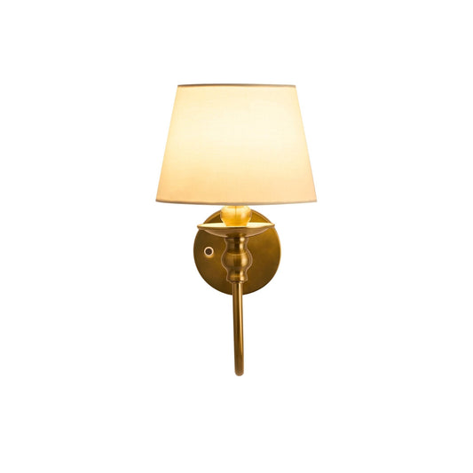 Lucille Ornate LED Rechargeable Wall Light - Brass - DUSK