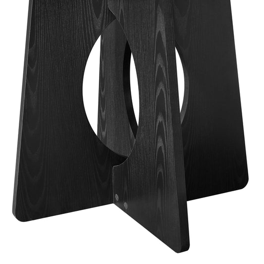 Lucy Dining Table 4 Seater - Black - DUSK